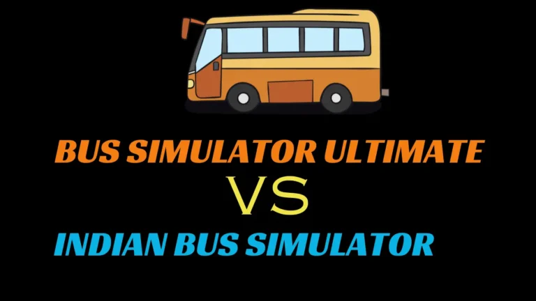 Bus Simulator Ultimate V/S Indian Bus Simulator in 2024.