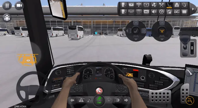APK features of Bus simulator.